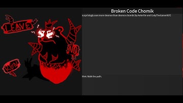 How to get Broken Code Chomik (Find the Chomiks) | Roblox
