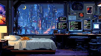 8-bit Lofi Coding Mix – Bitloft A1: Night Shift Loading
