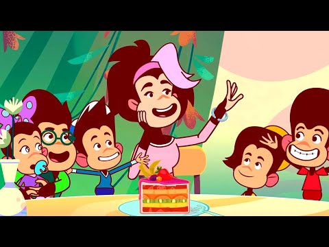 Видео: Мамипапин праздник 💍 – Мартышкины — Серия 1 – Весёлый мультик для детей