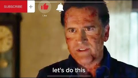 Ash vs Evil dead: Ash vs Baal “Let’s do this” scene. #scary #scene #video #clips #viral #youtube #1k