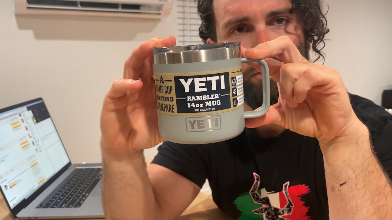 Yeti Rambler Mug 14 oz Charcoal