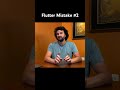 Flutter Mistake: Not using a state management package #flutter