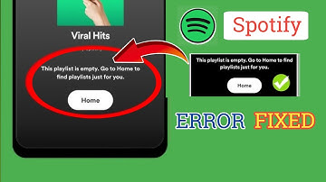 Spotify Not Working | How To Fix Spotify playlist Empty | This Playlist ls Empty Spotify problem