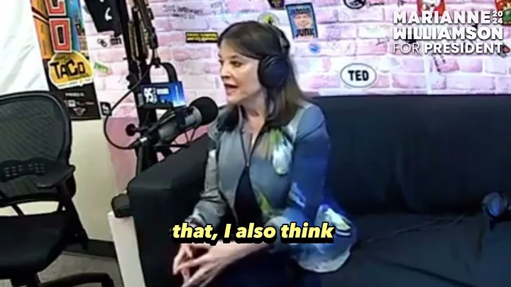 2024 Democratic Presidential Candidate, Marianne Williamson, A Roosevelt Democrat