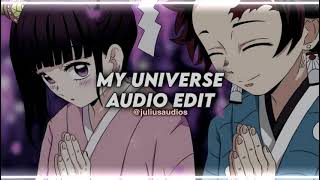 My universe - Coldplay X BTS [edit audio] @Juliusaudios
