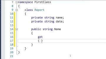 Using Get and Set Accessors in C#