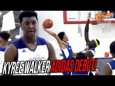 Kyree Walker Adidas AAU DEBUT Goes To OT! Dream Vision VS Pump N Run ADIDAS GAUNTLET