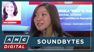 Suansing: Instead of scrapping unprogrammed appropriations, reducing them is an option | ANC