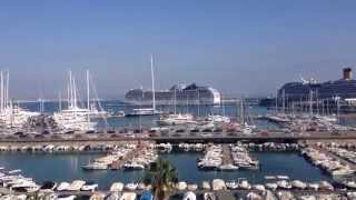 Kreuzfahrthafen Palma de Mallorca - Cruiseterminal AIDA - COSTA -