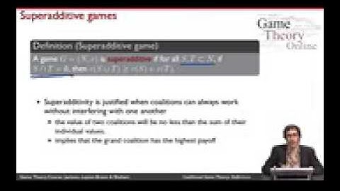 GTO-7-02: Coalitional Game Theory: Definitions