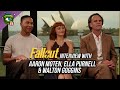 Is The Ghoul &amp; Lucy Ship A Thing?? | Ella Purnell, Aaron Moten &amp; Walton Goggins Fallout S2 Interview