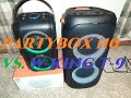 JBL PARTYBOX 110 (BASS MODE 1, BATTERY POWERED) vs. W-KING T-9 (EQ1) Bluetooth Sound Comparison.