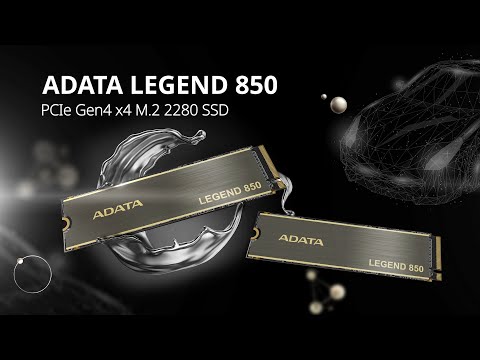 ADATA LEGEND 850 PCIe Gen4 x4 M.2 2280 SSD