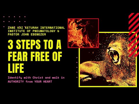 Live with Brother Zane Pierre 3 Steps to Fear Free Life