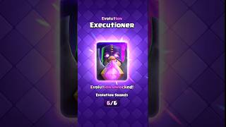 Evolution Executioner Deck 😱 #clashroyale #executioner #clashroyaleshorts #shortsfeed #shortvideo