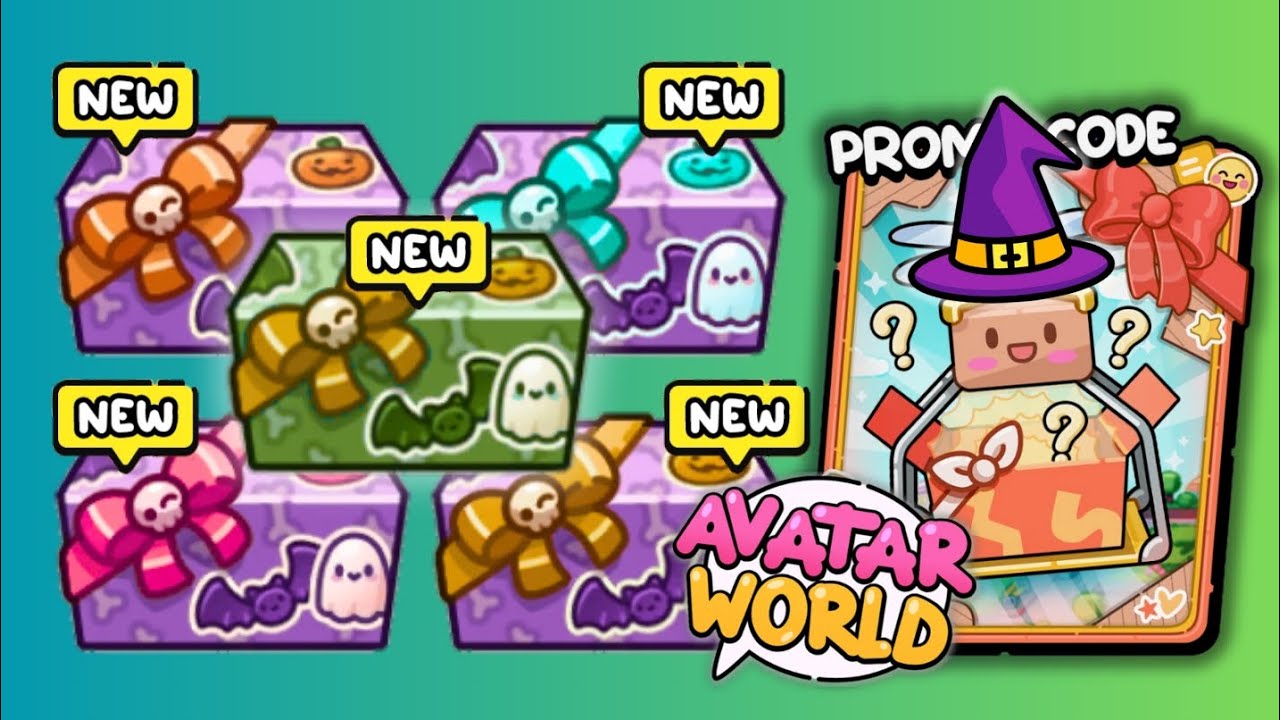 FREE! NEW PROMO CODE HALLOWEEN 2024 🩷 AVATAR WORLD NEW PROMO CODE YouTube
