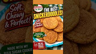 Easy Snickerdoodles from Scratch #shorts #recipe #baking