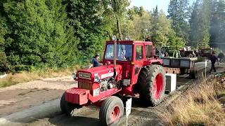 Traktorpulling Volvo BM 800 bondens dag på Backamo 2017