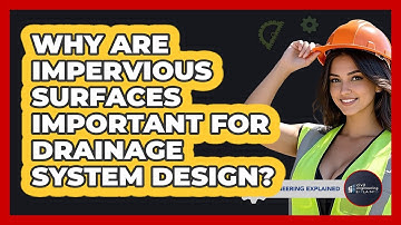Why Are Impervious Surfaces Important For Drainage System Design? - Civil Engineering Explained