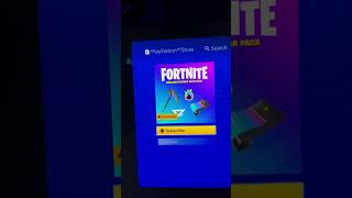 FORTNITE NEW PLAYSTATION PLUS CELEBRATION CHILLING MYSTERY GEAR PACK