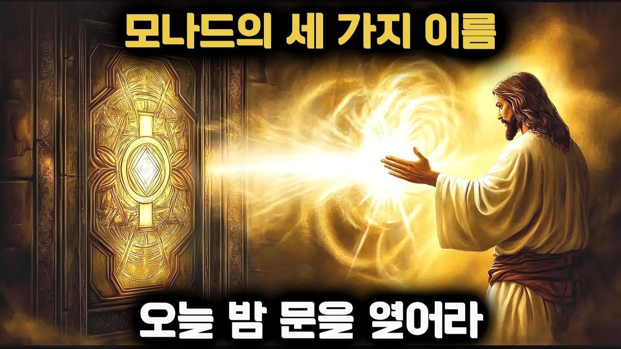 예수는 선택된 자들에게 모나드의 세 가지 이름을 가르쳤다 — 오늘 밤 그중 하나를 말하면 문이 열린다 | 믿음의씨앗.