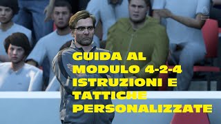 FIFA 20 (FUT) ULTIMATE TEAM GUIDA AL MODULO  4-2-4 TATTICHE PERSONALIZZATE- UN MODULO PAZZESCO