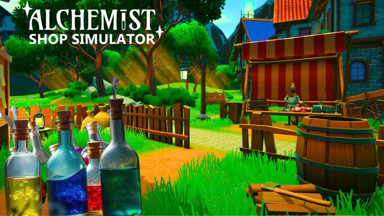 1st EARLY LOOK at Alchemist Shop Simulator | This Game is Heckin ...