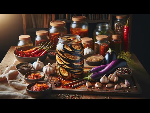 Баклажаны по-корейски на Зиму: Секретный Семейный Рецепт.