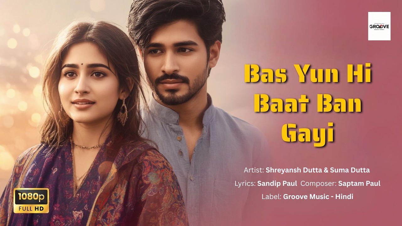 Bas Yun Hi Baat Ban Gayi | Heart Touching Romantic Song | 80s–90s Bollywood Vibe