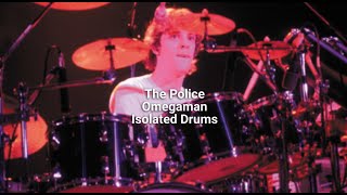 The Police-Omegaman-Isolated Drums #onlydrums #isolateddrums #stewartcopeland #thepolice
