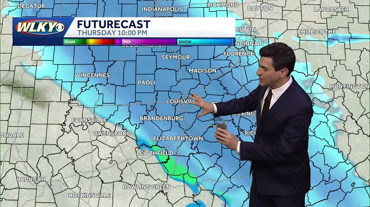 Snow headed for Louisville region Thursday night