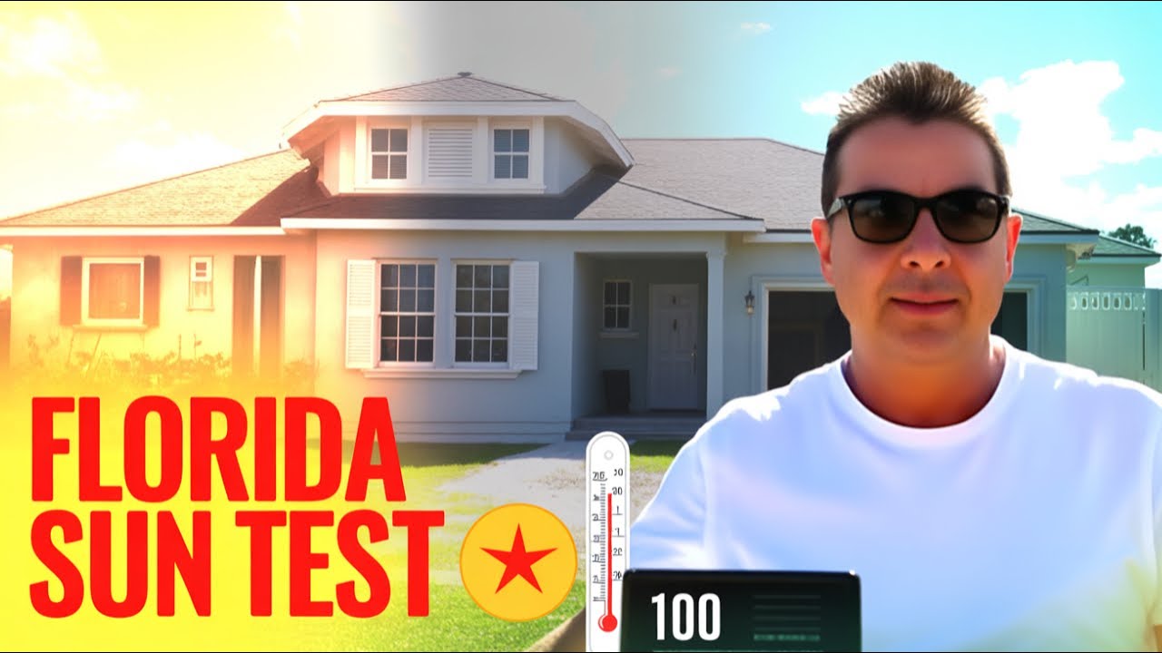 Before You Buy in Florida, Do This 3PM Sun Test - YouTube