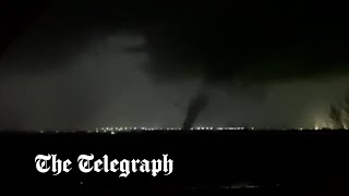 video: Death toll may exceed 100 as tornadoes rip through US, destroying factories and nursing homes