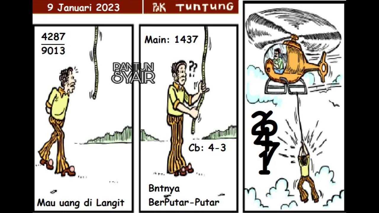 KODE SYAIR PAK TUNTUNG HARI INI SENIN 9 JANUARI 2023 | HK - YouTube