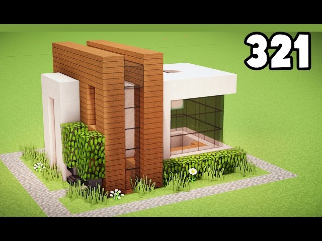 Minecraft Tutorial - Casa Moderna Simples 