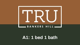 A1: 1 bed 1 bath, 447 sq. ft. #221