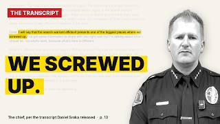 Chief Walked Back the LEGO Raid — Now the Transcript Is Out