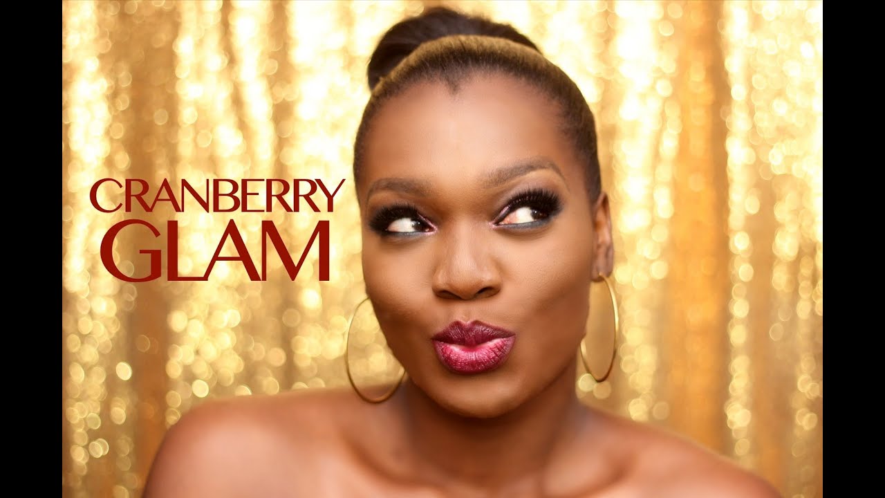 Holiday Makeup Look | Cranberry Glam - YouTube