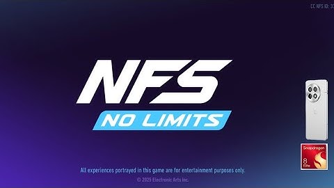 NFS No limits on OnePlus 13