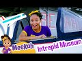 New meekah explores a plane  educationals for kids  blippi and meekah kids tv