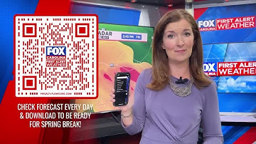 Download the free FOX Carolina First Alert Weather App