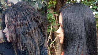 🧡 Alisei meu cabelo com Henê Rená Preto Café 18 aplicações. Depois de 9 meses sem henê !