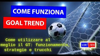 Come funziona ed utilizzare al meglio il Goal Trend (GT) presente in ScoreTrend.net screenshot 5