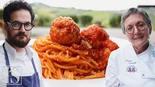 Spaghetti con le polpette: originale vs. american style con Luciano Monosilio e Patrizia Corradetti