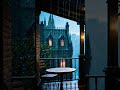 🌧️ Cozy Rainy Night in the Castle | Relaxing Atmosphere #shorts