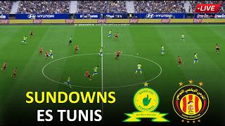 sundowns Vs Es Tunis I Caf Chdanions League 2026 I  Game Simulation