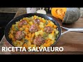 4 EURO SALVACENA per 4 persone  POLPETTE di  SALSICCIA E VERDURE  polpette di salsiccia e zucca