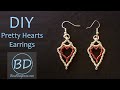 Tutorial - Pretty Hearts Earrings