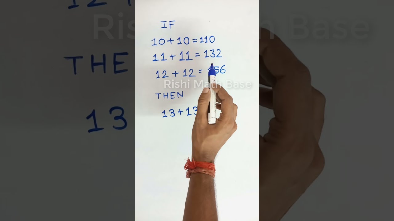 Tricky Maths What S The Solution Trickymaths Shorts Youtubeshorts 200825