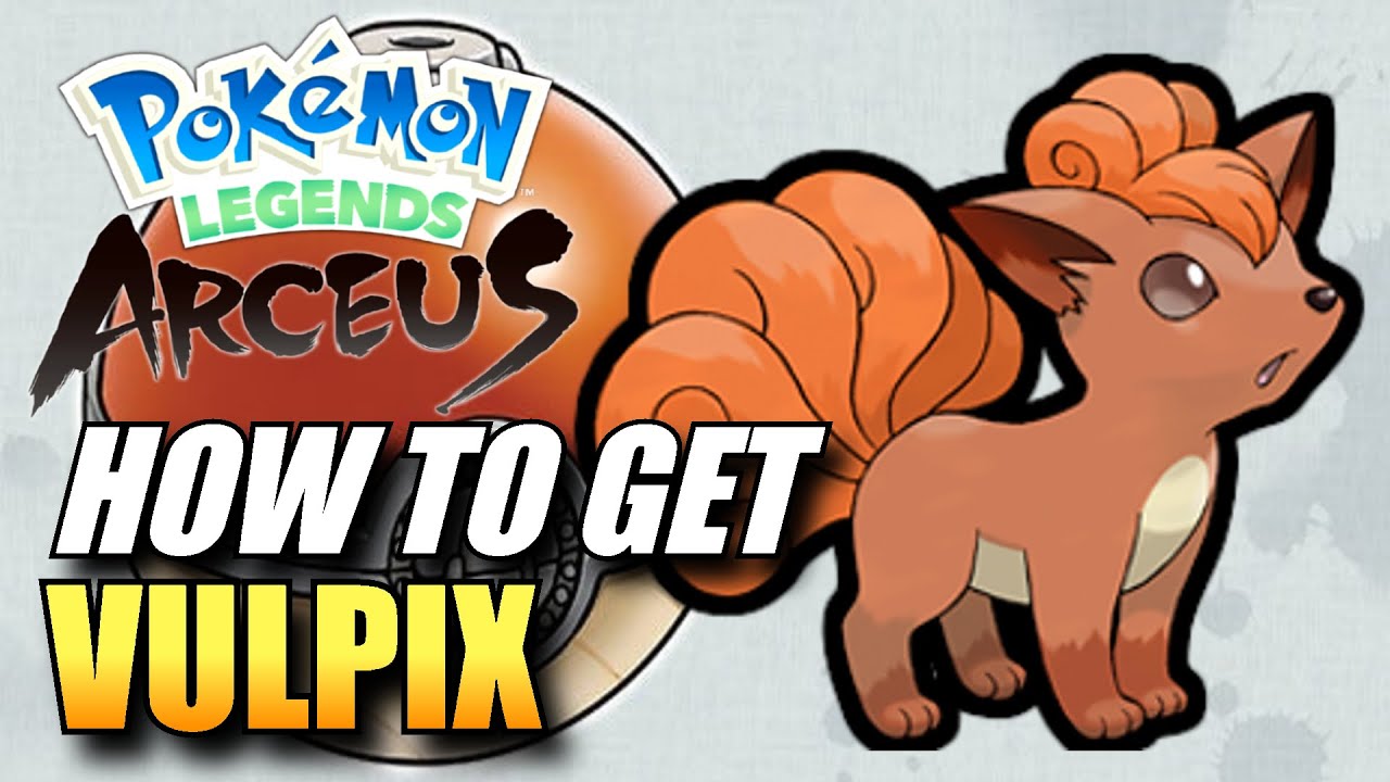 Pokemon Legends: Arceus - How To Get Vulpix / Vulpix Location - YouTube
